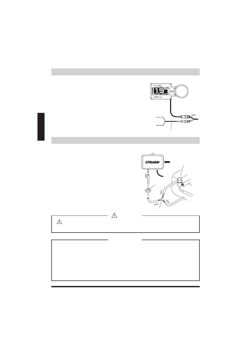 ページ11, Warning important | GReddy Profec User Manual | Page 12 / 44