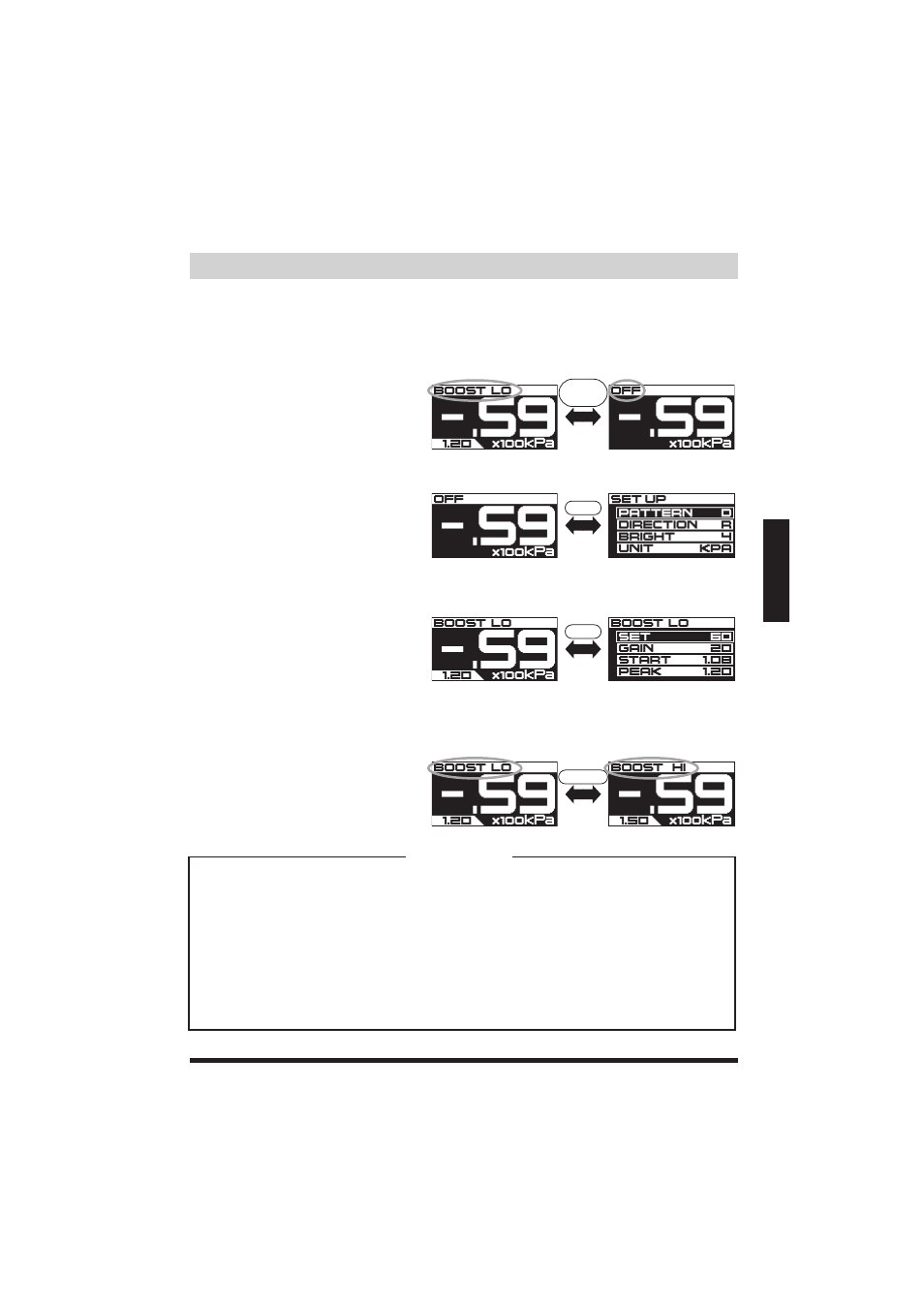 ページ18, Operating instructions, Operations | Important | GReddy Profec User Manual | Page 19 / 44