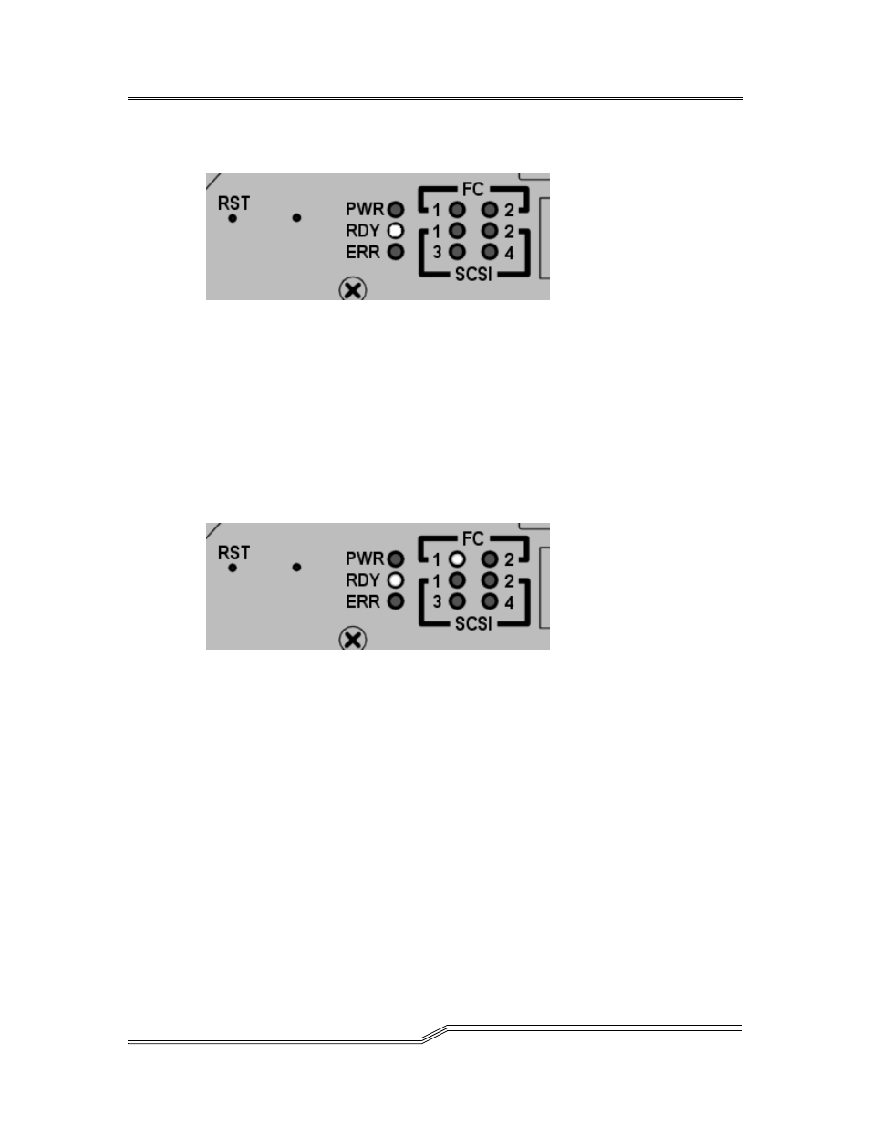 Initial post, Simple access test, Initial post simple access test | ADIC SNC 5100 User Manual | Page 206 / 228