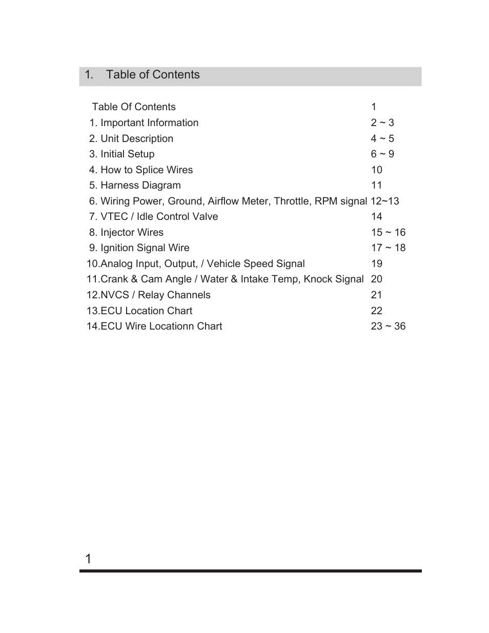 GReddy e-Manage Ultimate Installation Manual User Manual | Page 2 / 40