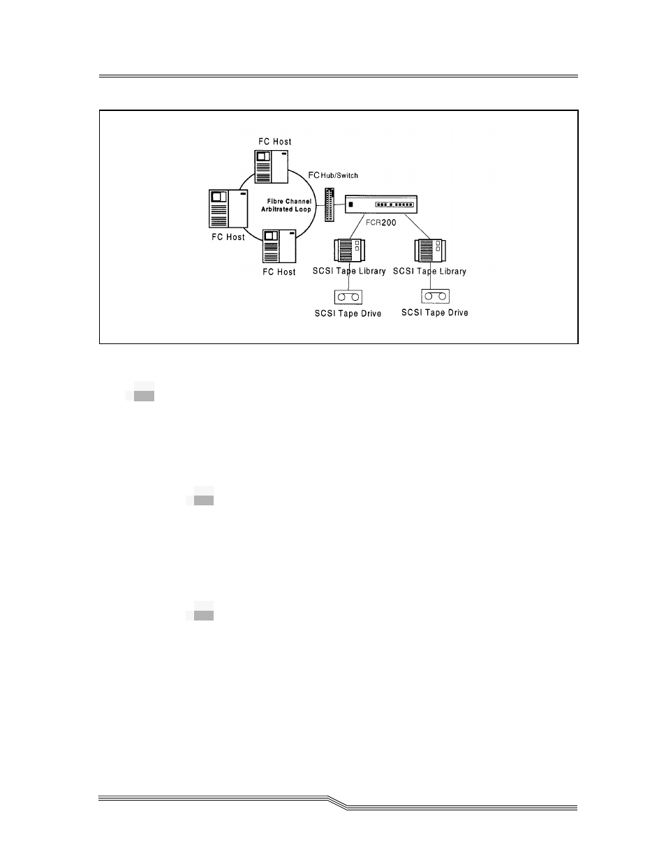 Operating as both a scsi and fibre channel device, The scsi side, The fibre channel side | ADIC FCR 200 User Manual | Page 29 / 140