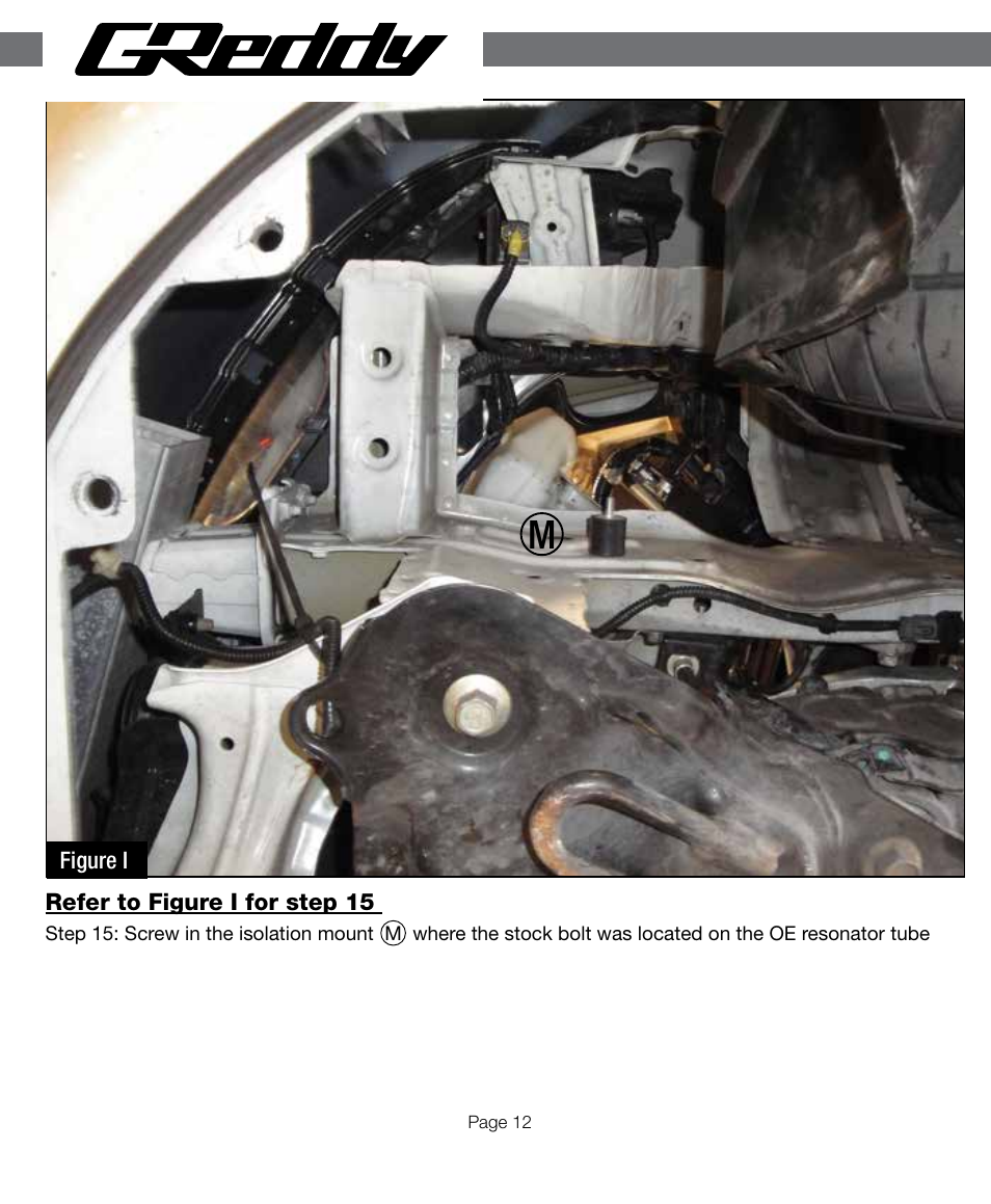 GReddy AIR INTAKE SYSTEMS: Honda Civic Si 2006-11 (CAI) User Manual | Page 12 / 20