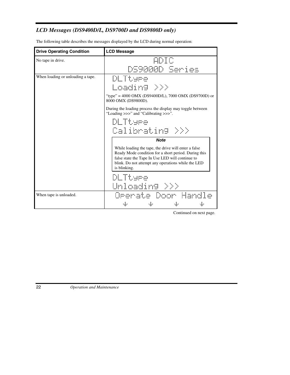 ADIC DS9000 Series User Manual | Page 34 / 60