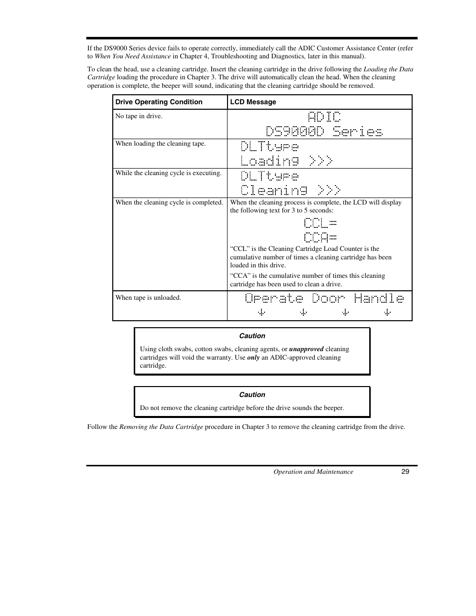 ADIC DS9000 Series User Manual | Page 41 / 60