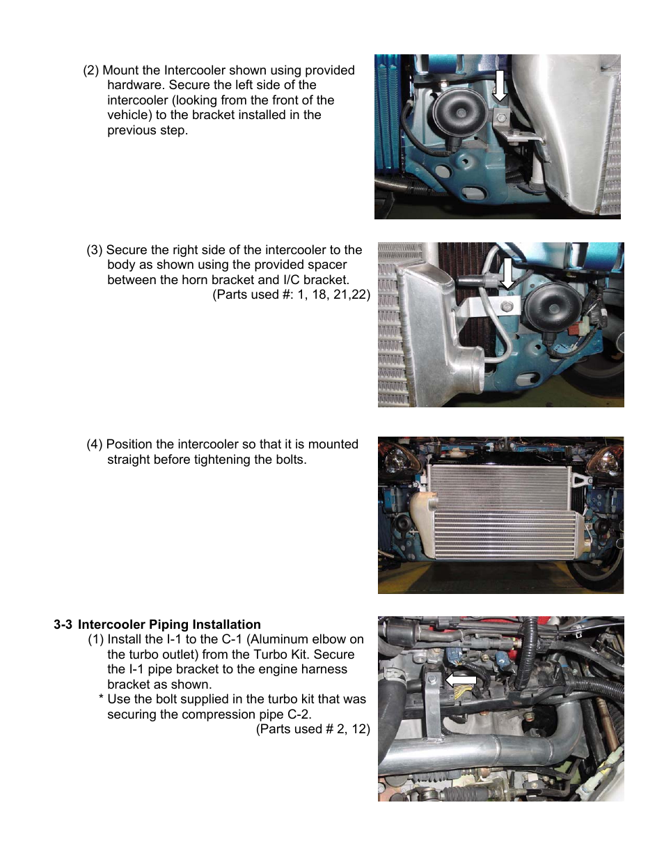 GReddy INTERCOOLERS: Acura RSX Type S  2002-06 / Type31V User Manual | Page 5 / 9