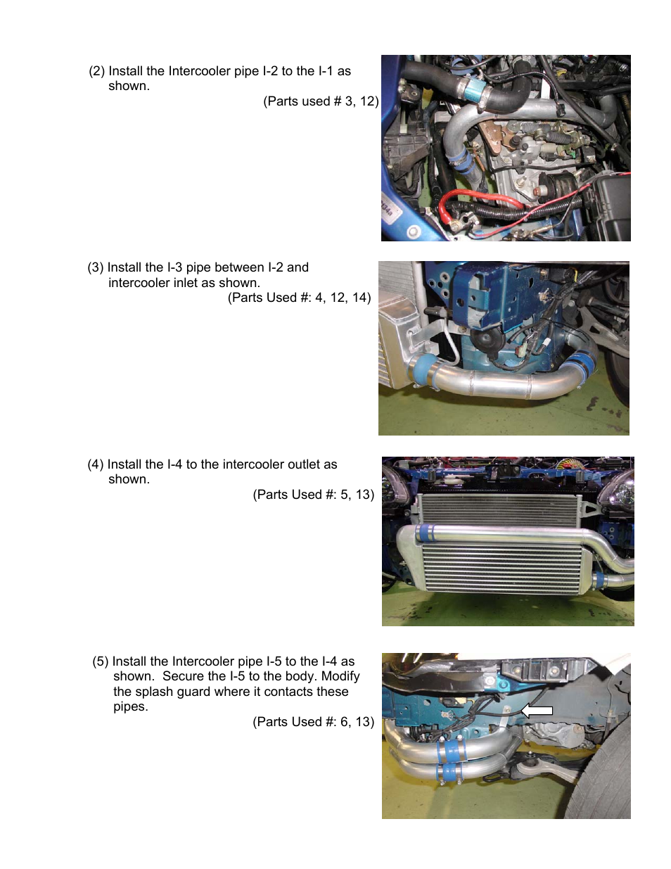 GReddy INTERCOOLERS: Acura RSX Type S  2002-06 / Type31V User Manual | Page 6 / 9