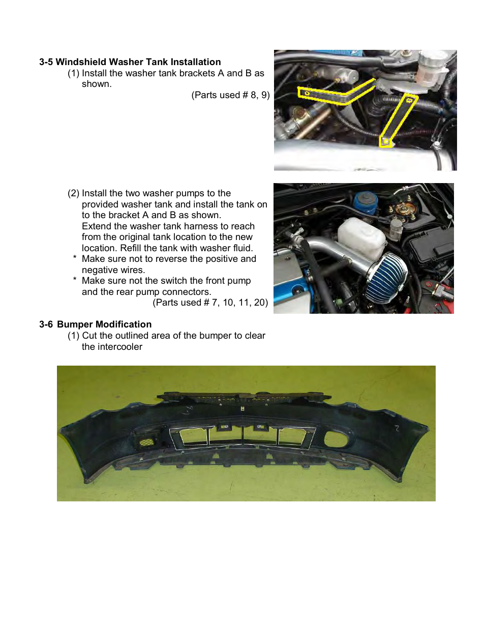 GReddy INTERCOOLERS: Acura RSX  2002-06 / Type31V User Manual | Page 8 / 9