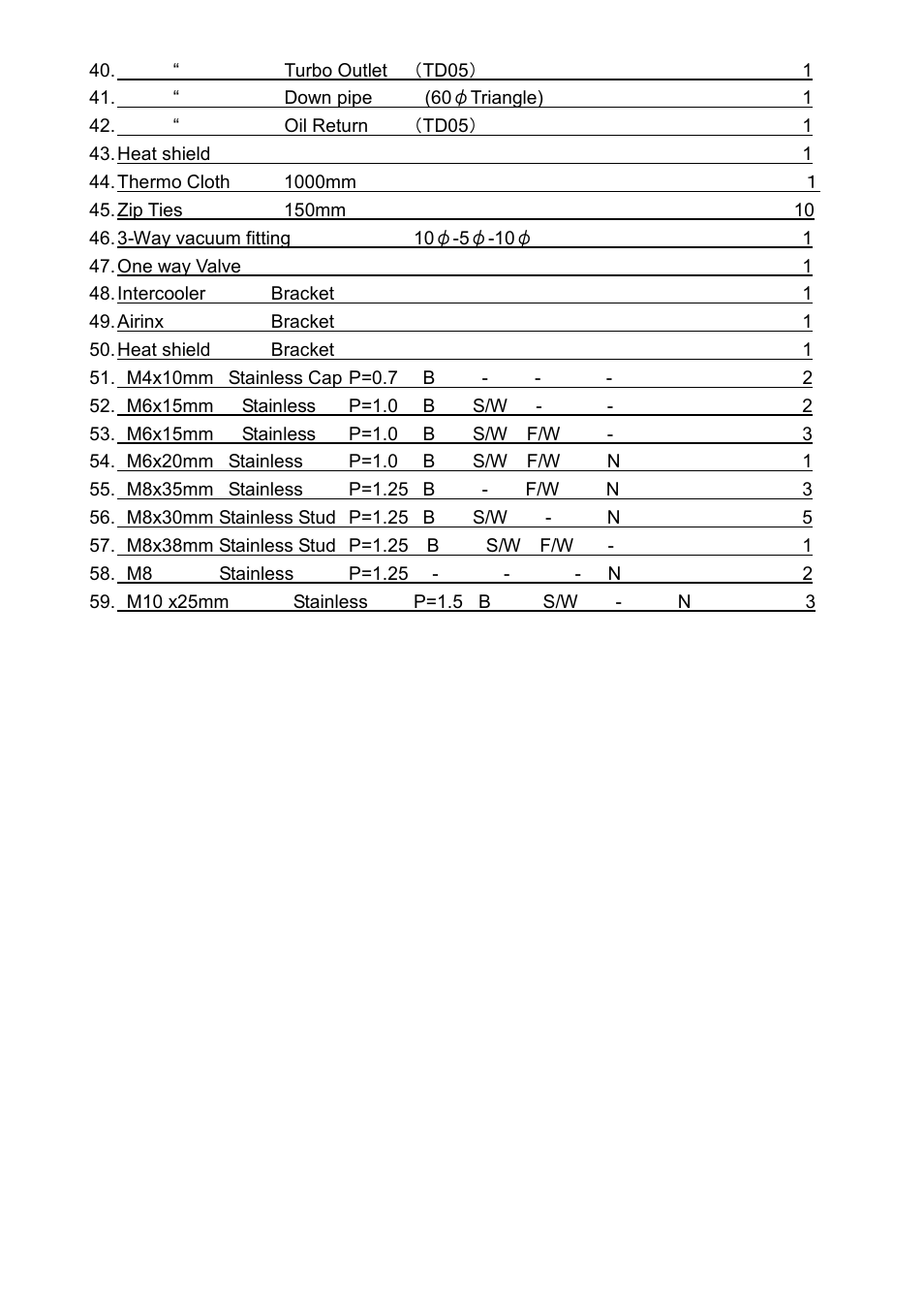 GReddy TURBO KITS: Scion tC 2004-05 / TD05-18G User Manual | Page 4 / 13