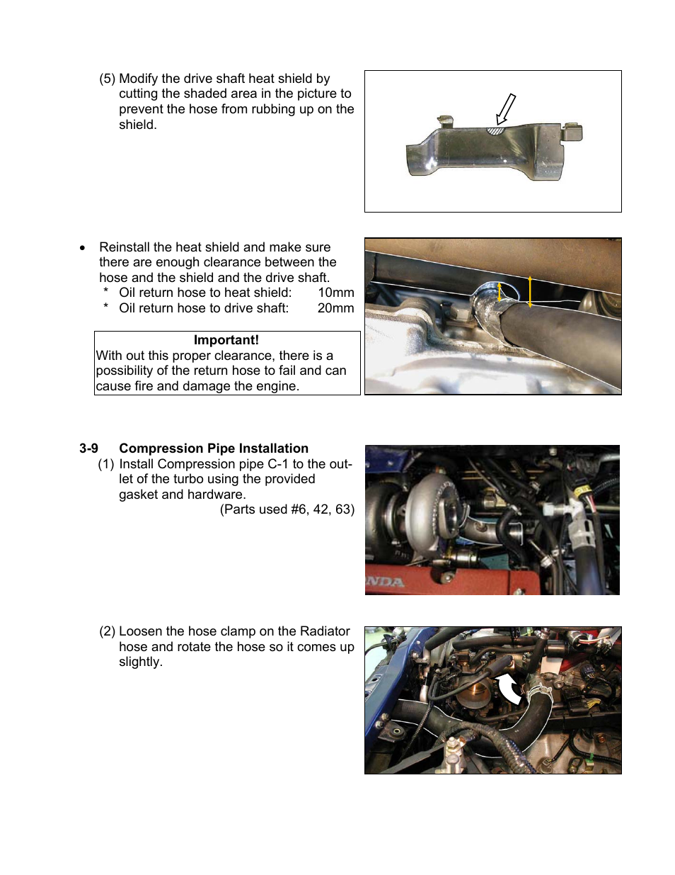 GReddy TURBO KITS: Acura RSX Type-S  2002-03 / T517Z User Manual | Page 13 / 23