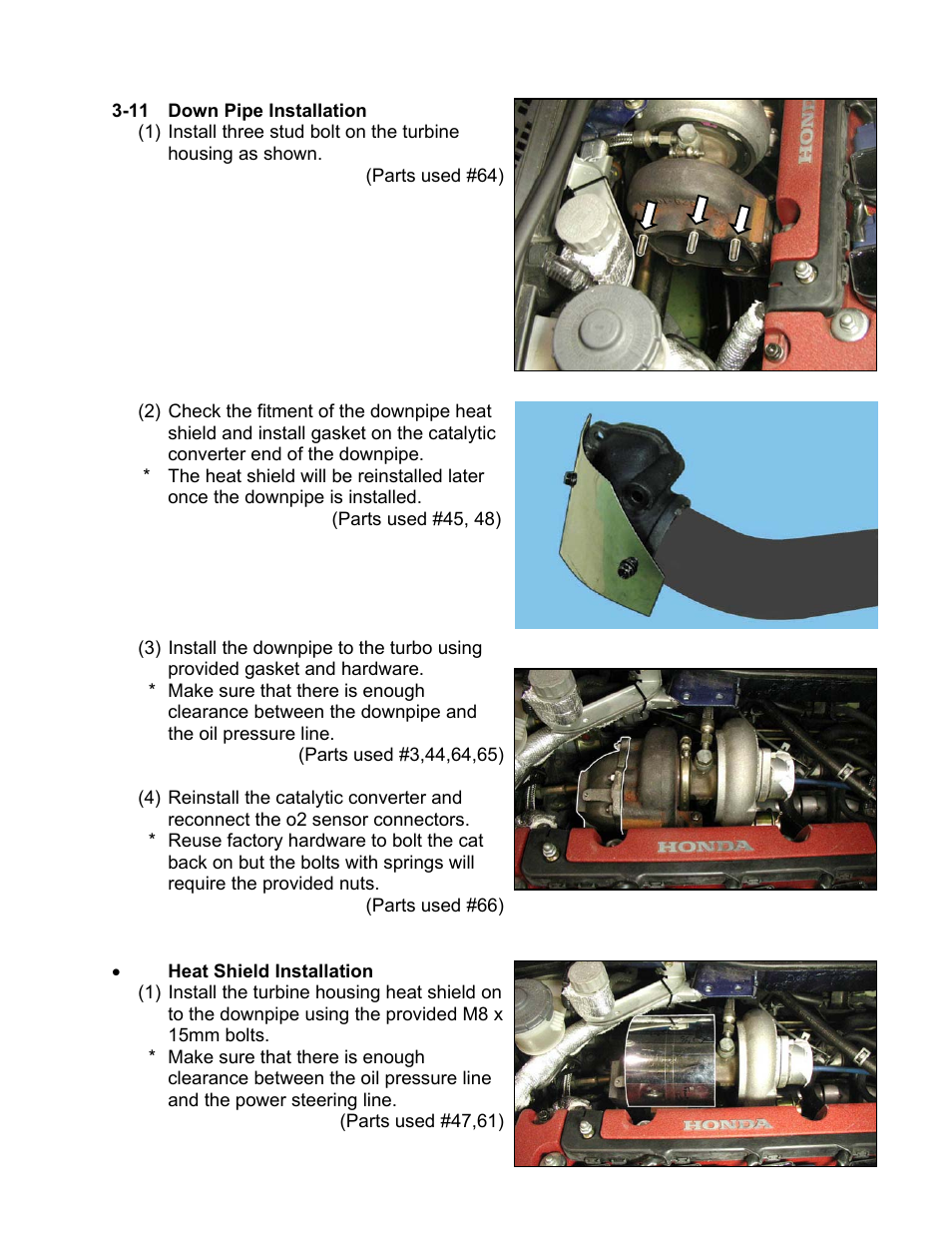 GReddy TURBO KITS: Acura RSX Type-S  2002-03 / T517Z User Manual | Page 16 / 23