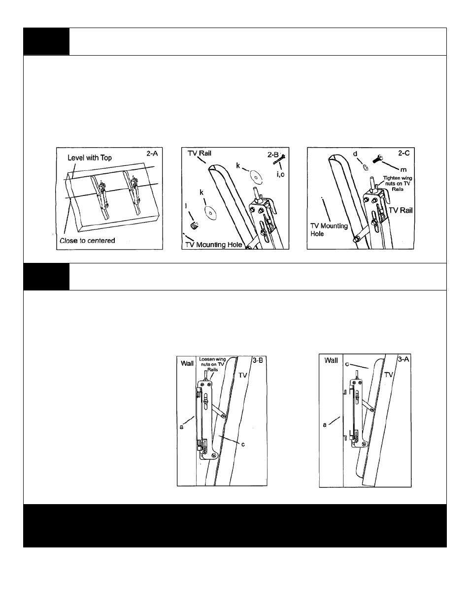 Monoprice 2852 Wall Mount Bracket User Manual | Page 3 / 3