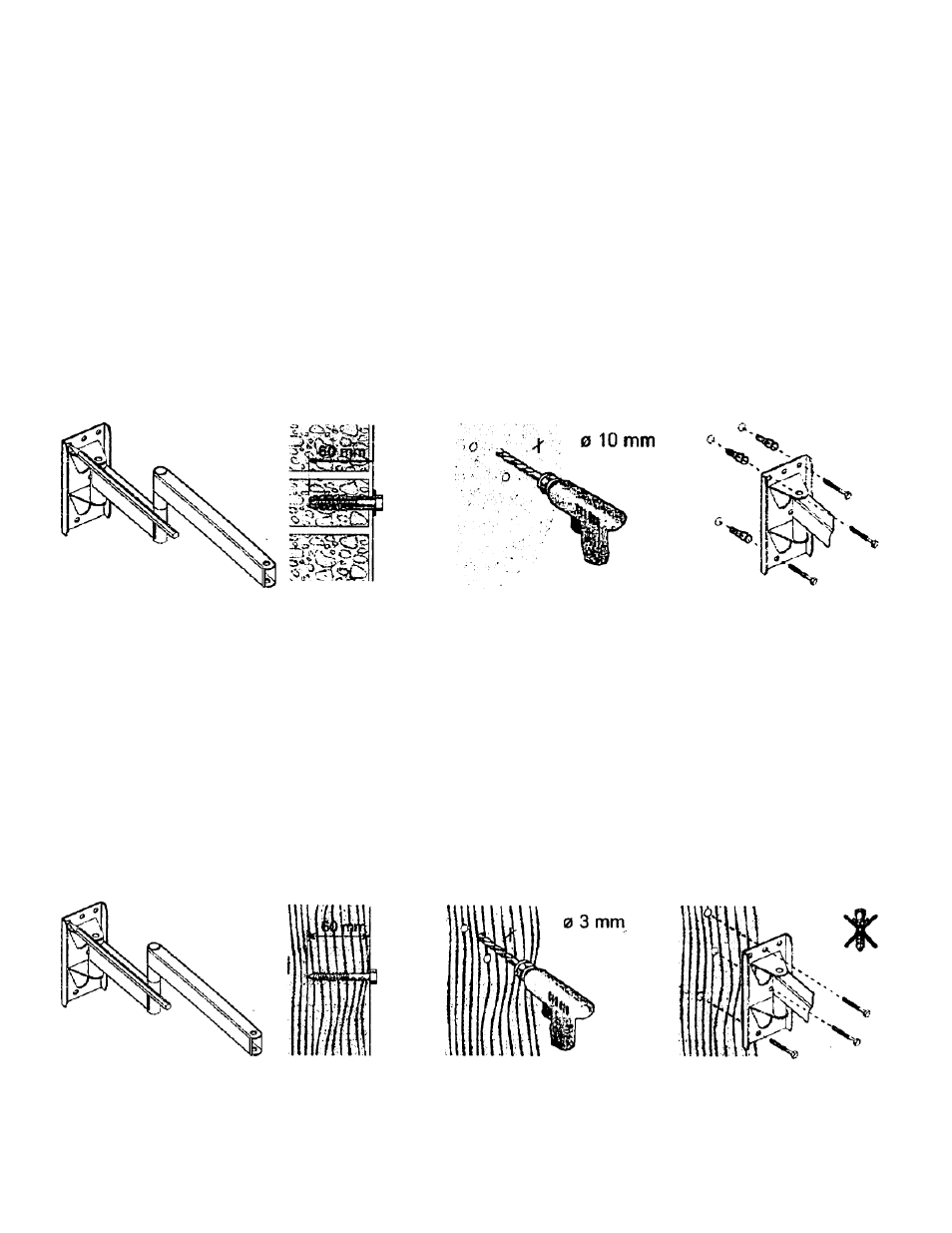 Monoprice 3006 Wall Mount Bracket User Manual | Page 2 / 3