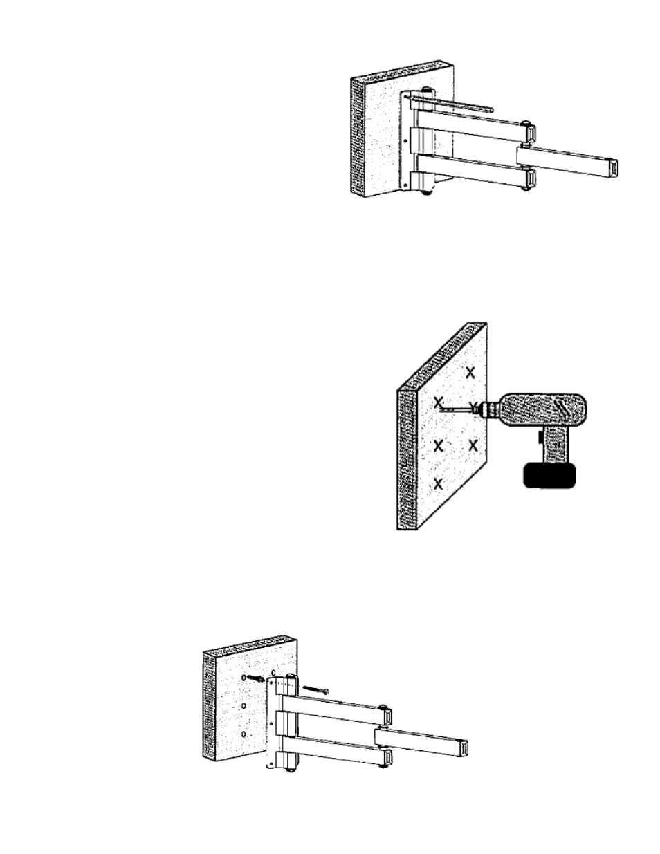 Monoprice 3411 Wall Mount Bracket User Manual | Page 2 / 3
