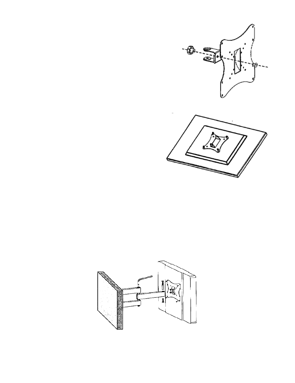 Monoprice 3411 Wall Mount Bracket User Manual | Page 3 / 3