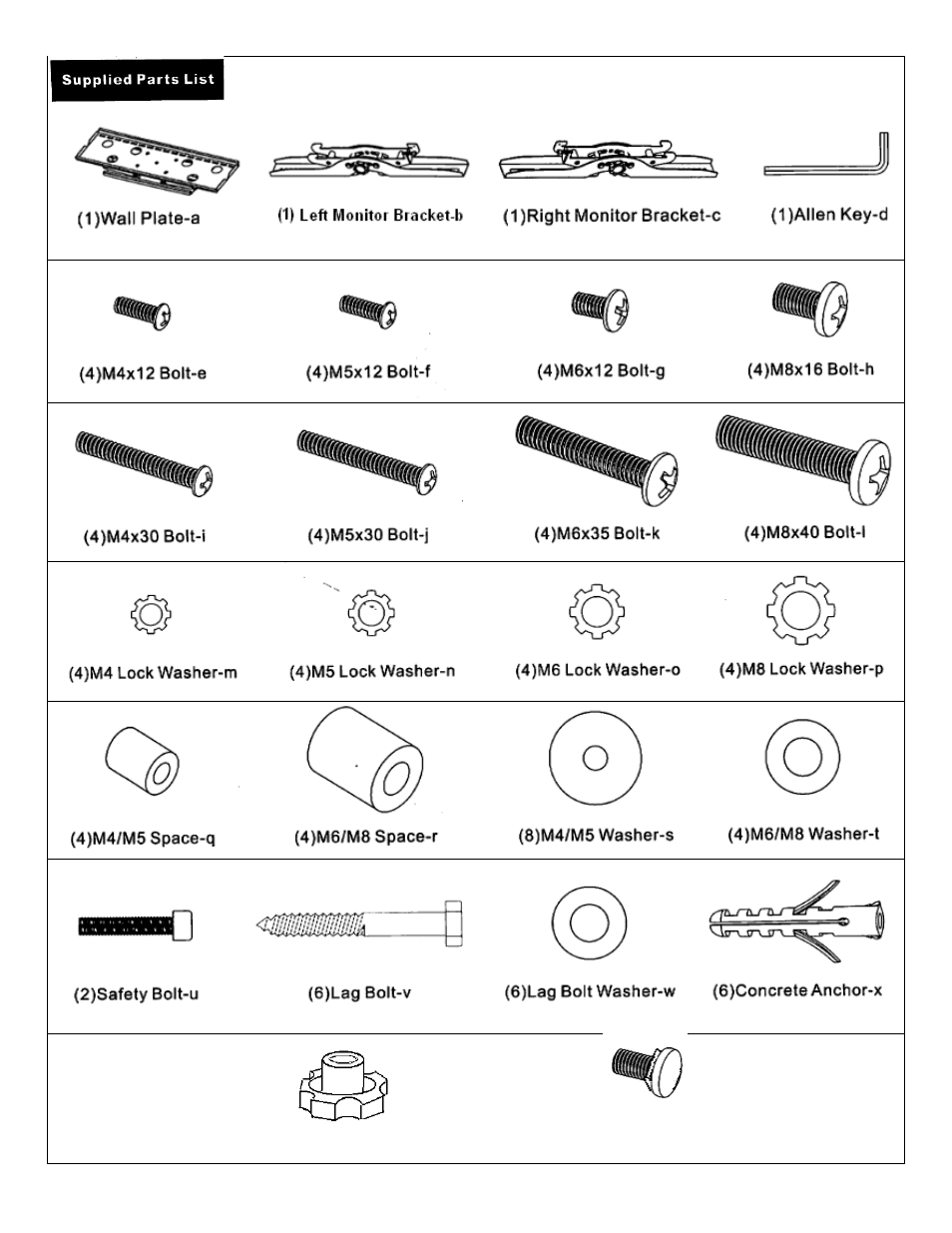 Monoprice 3724 Wall Mount Bracket User Manual | Page 2 / 5