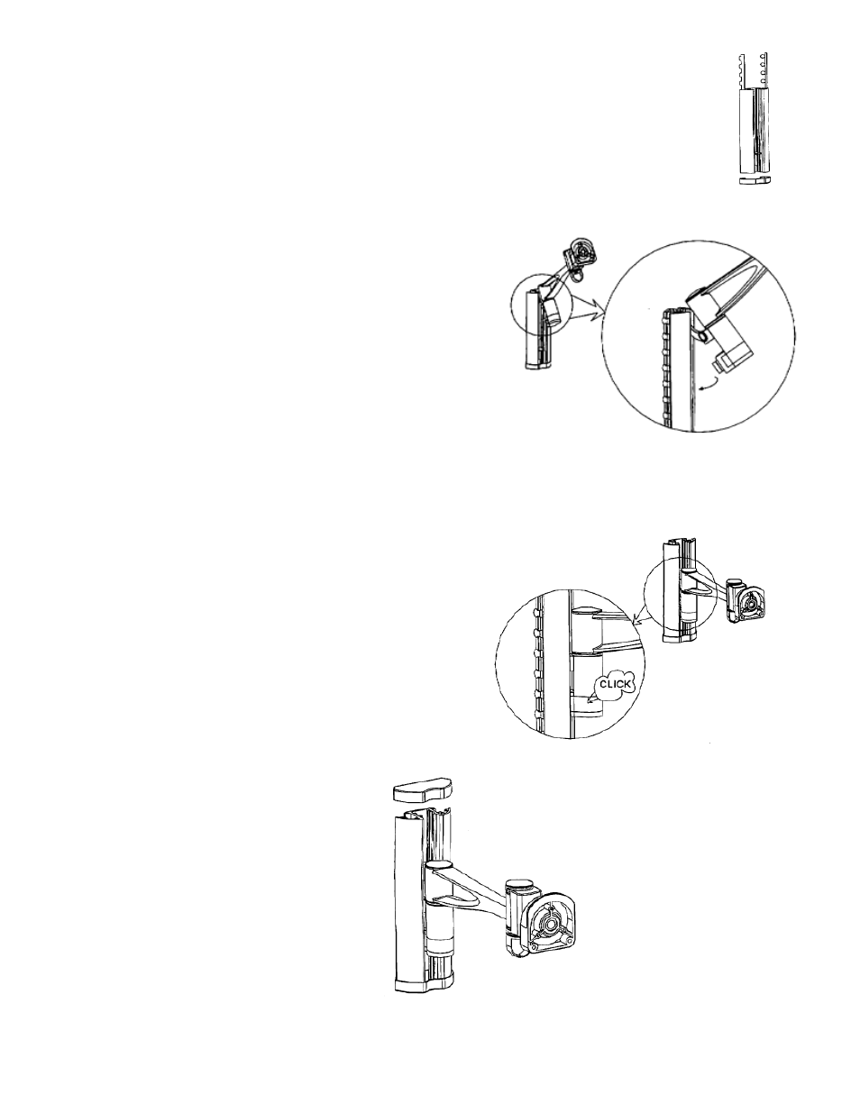 Monoprice 4856 Wall Mount Bracket User Manual | Page 3 / 4