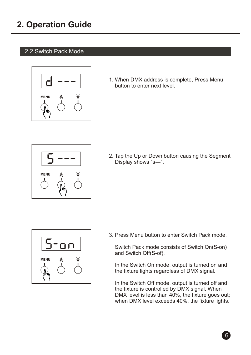 American DJ Uni Pack User Manual | Page 9 / 16