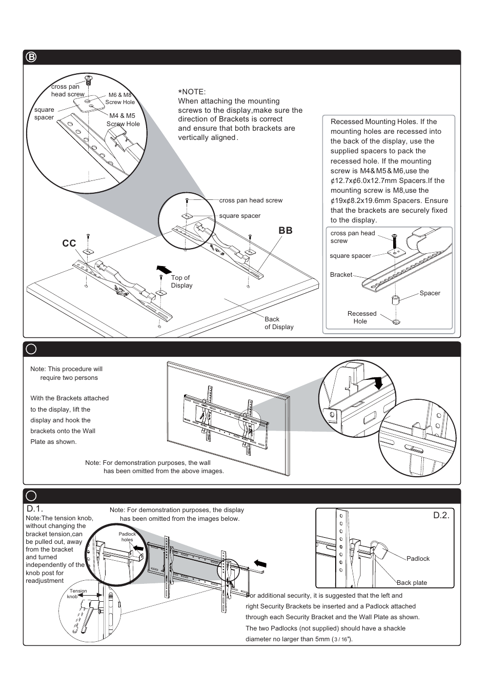 Cc bb | Monoprice 6527 MT-63 User Manual | Page 3 / 3
