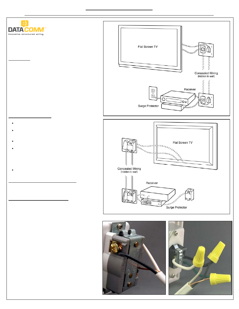 Inst_45-0023.pdf | Monoprice 4652 Recessed Pro Power Kit User Manual | Page 2 / 3