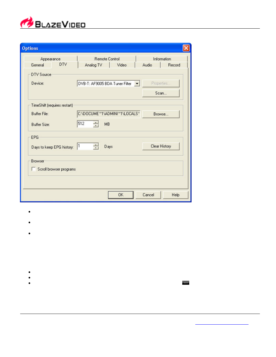 1 dtv setting | Monoprice 6456 USB ATSC Tuner User Manual | Page 15 / 17