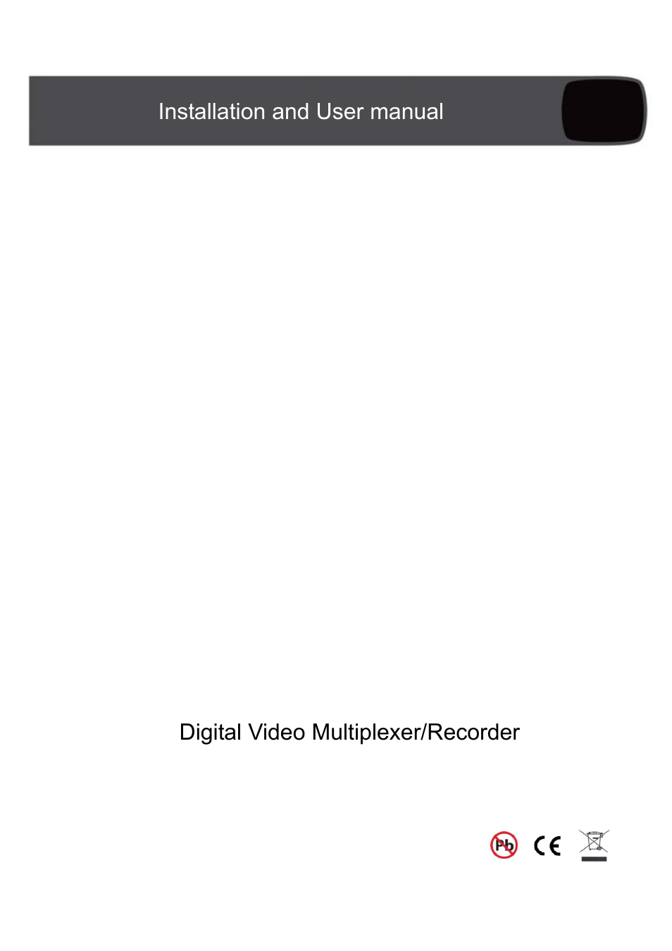 Monoprice 6660 8-channel Security DVR User Manual | 100 pages