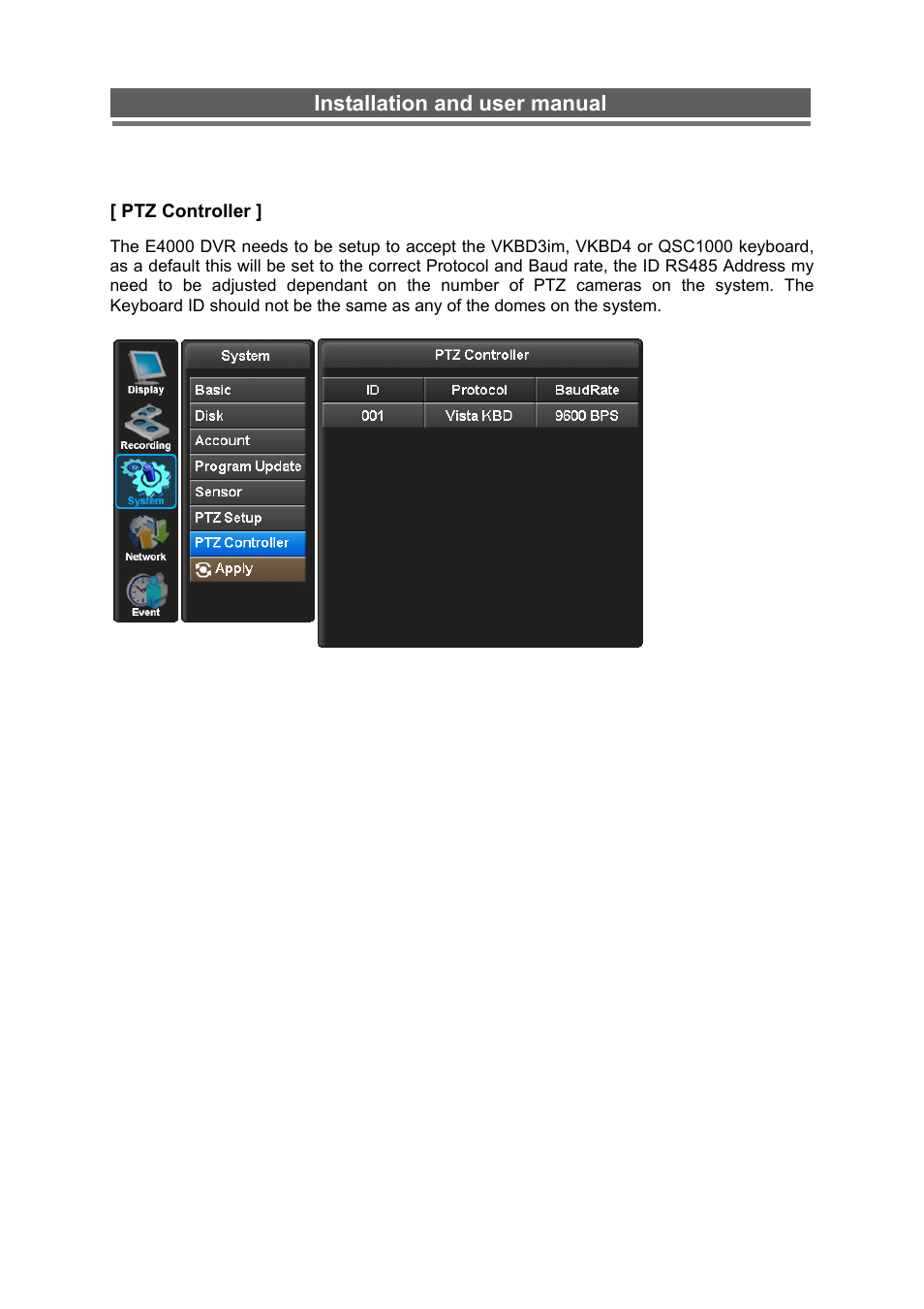 Installation and user manual | Monoprice 6660 8-channel Security DVR User Manual | Page 42 / 100