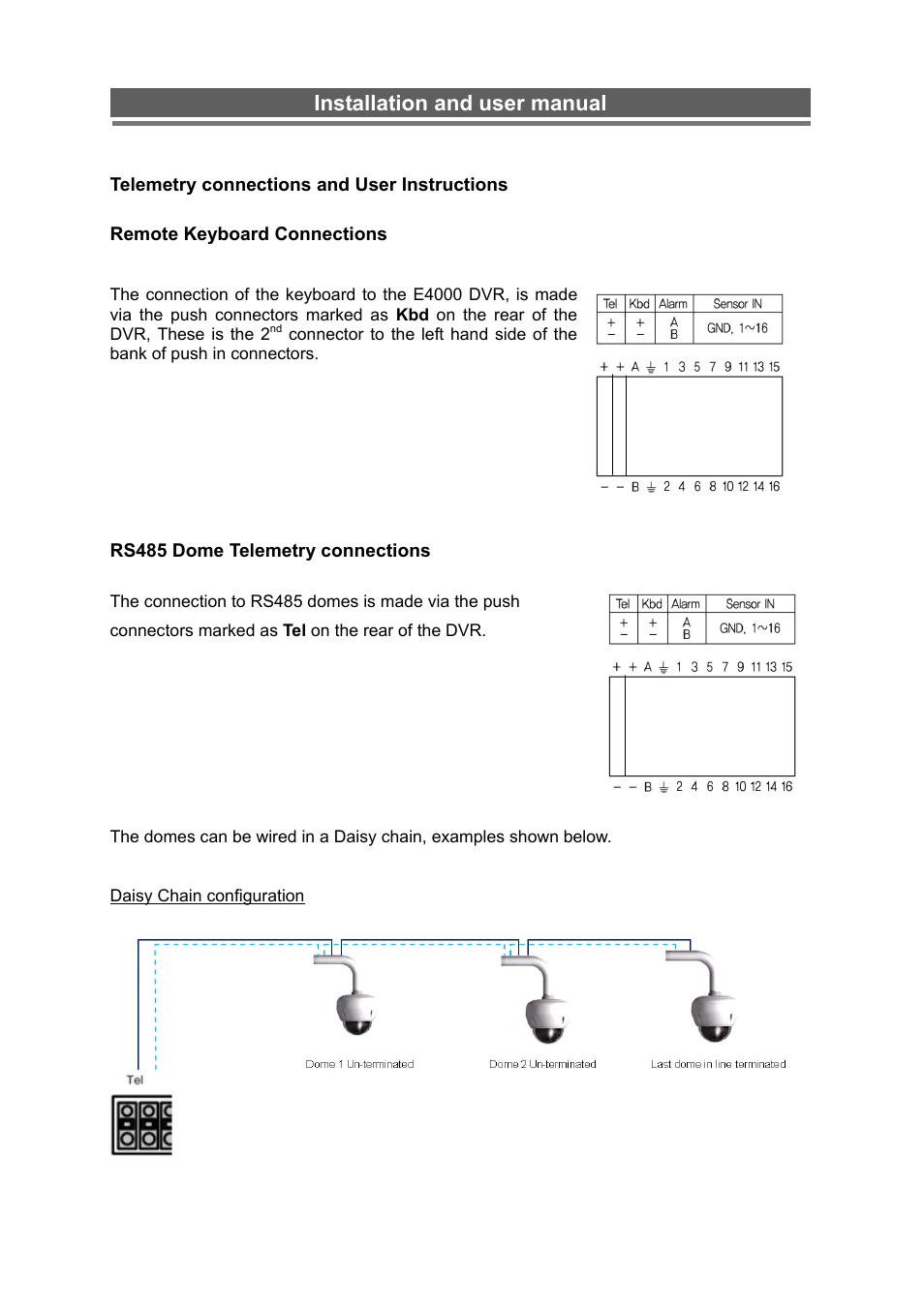 Installation and user manual | Monoprice 6660 8-channel Security DVR User Manual | Page 43 / 100