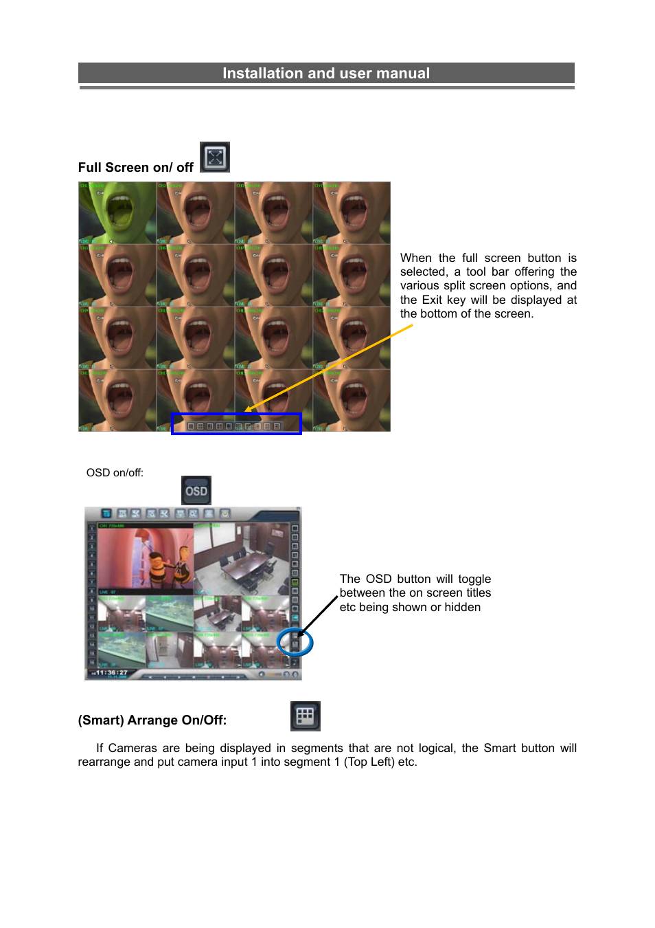 Monoprice 6660 8-channel Security DVR User Manual | Page 64 / 100