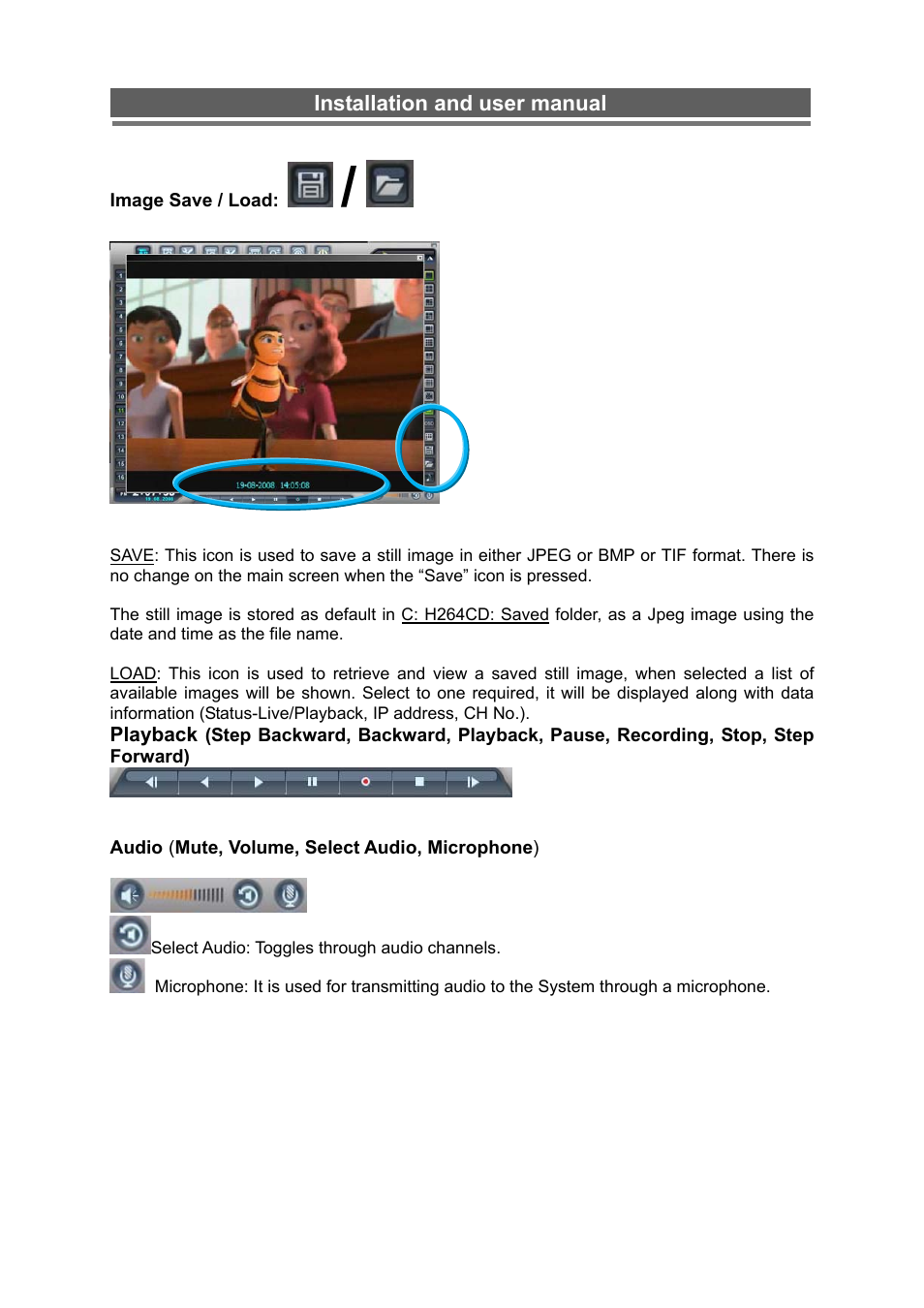 Monoprice 6660 8-channel Security DVR User Manual | Page 65 / 100