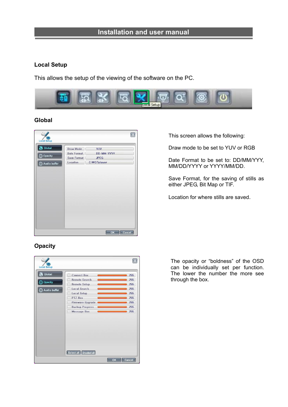 Monoprice 6660 8-channel Security DVR User Manual | Page 88 / 100