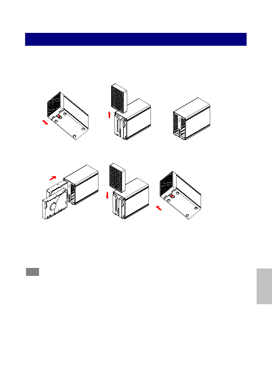 2 system setup, 1 hard drive assembly | Monoprice 8672 MT2U3-MP User Manual | Page 6 / 9