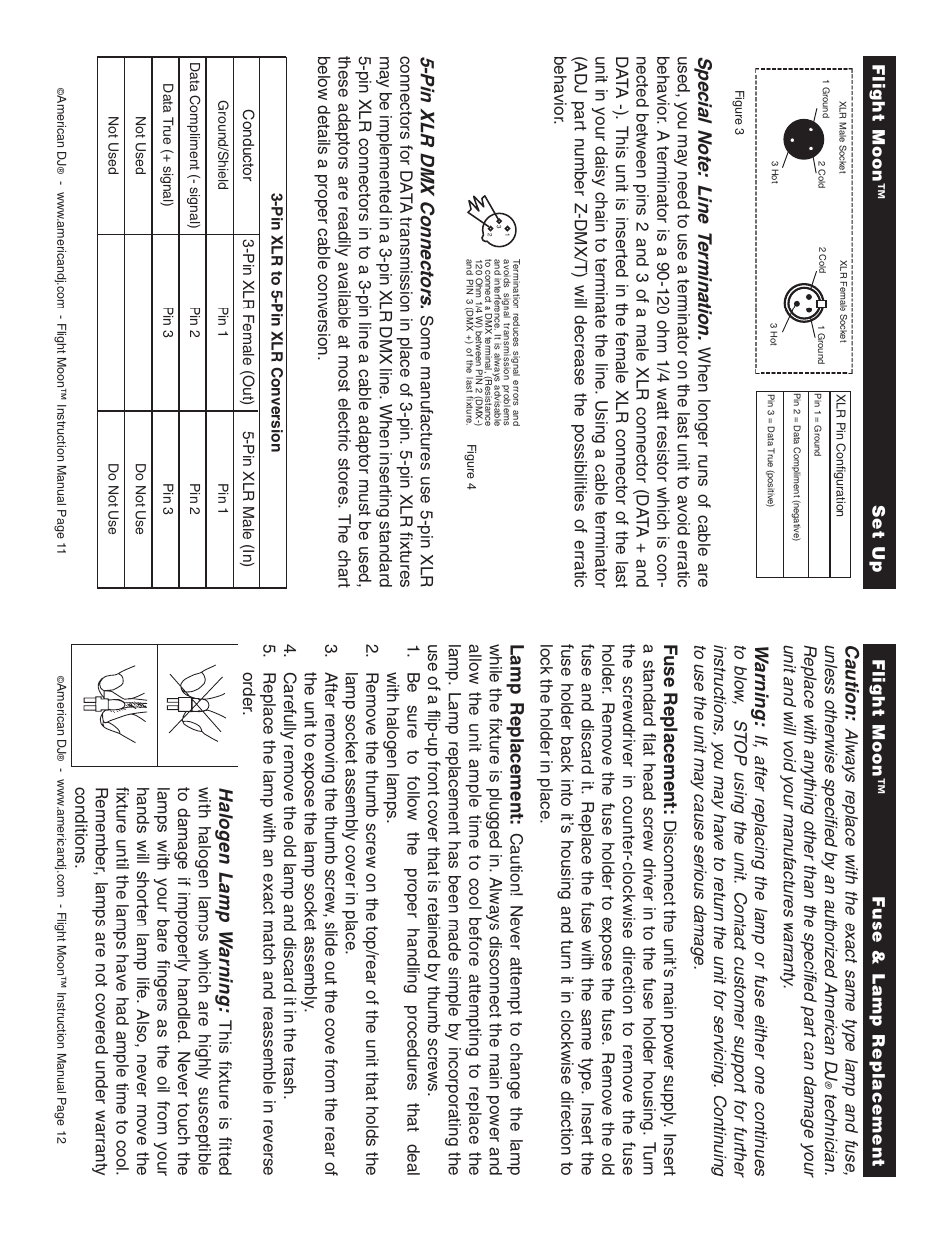 American DJ Flight-Moon User Manual | Page 6 / 10