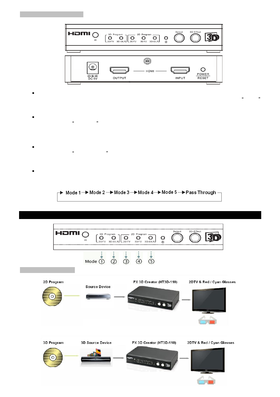 Monoprice PID 8048 HT3D-110 User Manual | Page 4 / 7