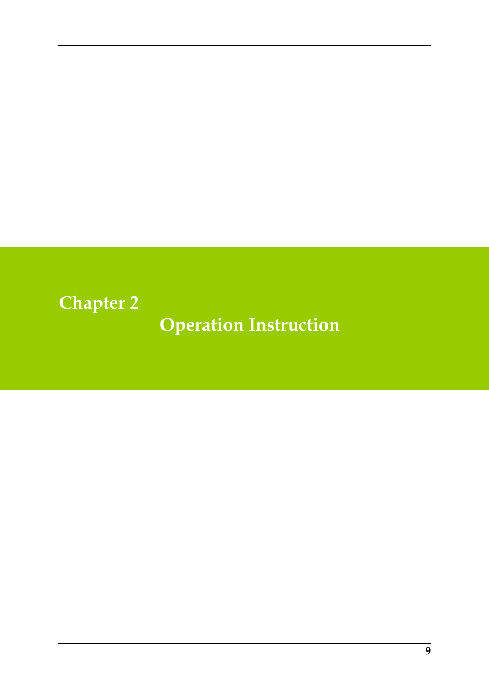 Chapter 2 operation instruction | Monoprice 6977 17-inch Professional CCTV Monitor User Manual | Page 14 / 26