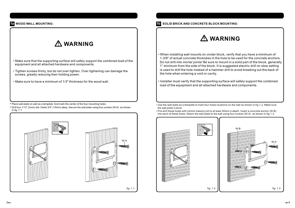 页面 3, Warning | Monoprice 8682 XBOX-01 User Manual | Page 3 / 4