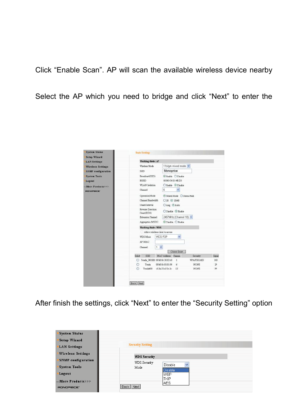 Monoprice 8744 PoE Wireless Access Point User Manual | Page 10 / 45