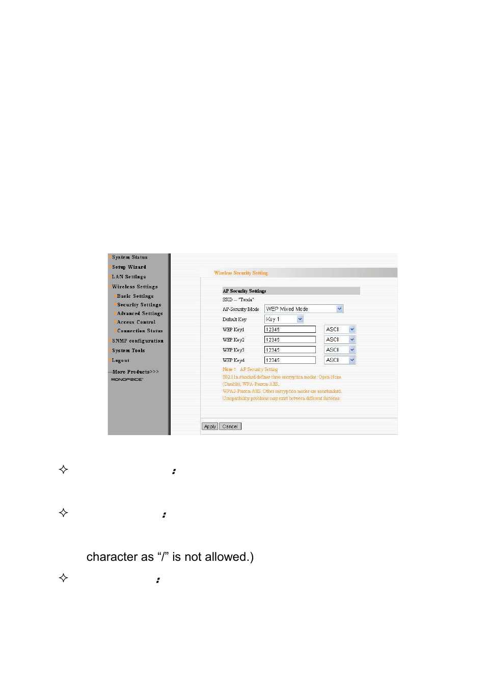Monoprice 8744 PoE Wireless Access Point User Manual | Page 22 / 45