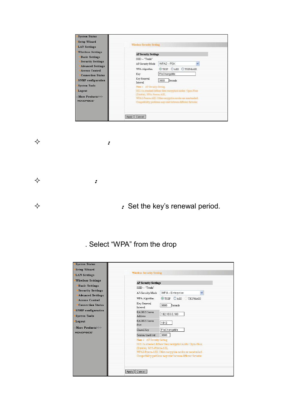 Monoprice 8744 PoE Wireless Access Point User Manual | Page 24 / 45