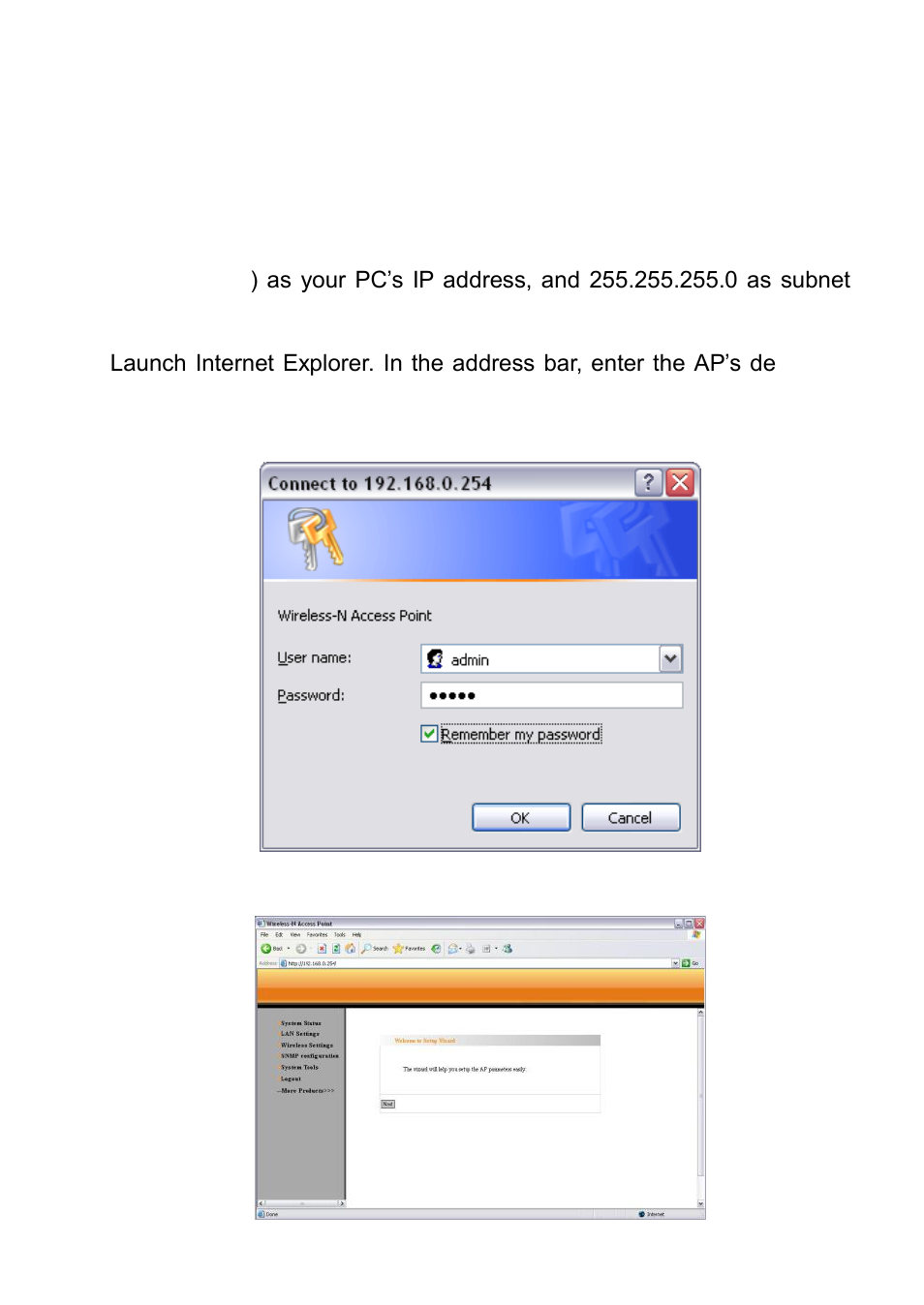 Chapter 3 configuration guide, 1 web login | Monoprice 8744 PoE Wireless Access Point User Manual | Page 6 / 45