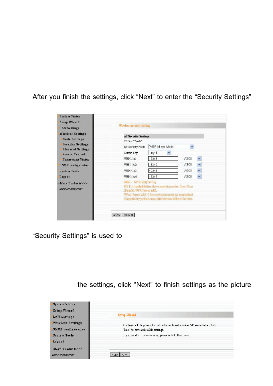 4 bridge (wds) mode | Monoprice 8744 PoE Wireless Access Point User Manual | Page 8 / 45