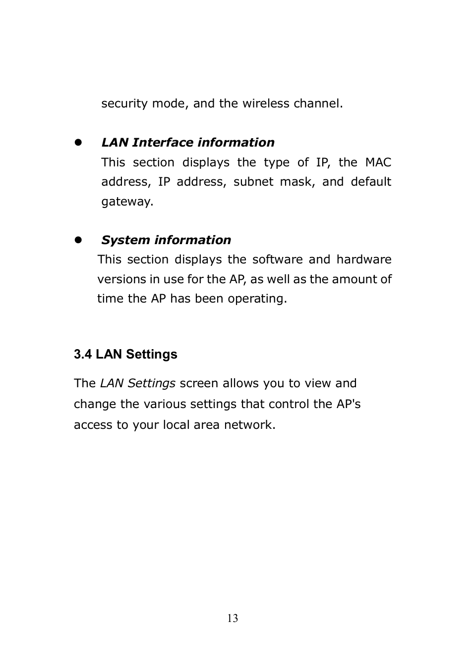 Monoprice 8745 Wireless N PoE Access Point User Manual | Page 17 / 80