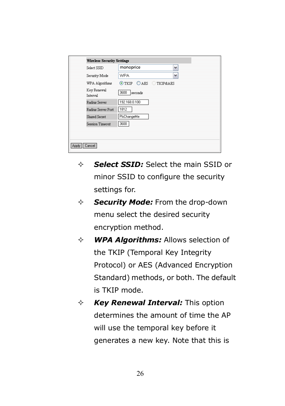 Monoprice 8745 Wireless N PoE Access Point User Manual | Page 30 / 80