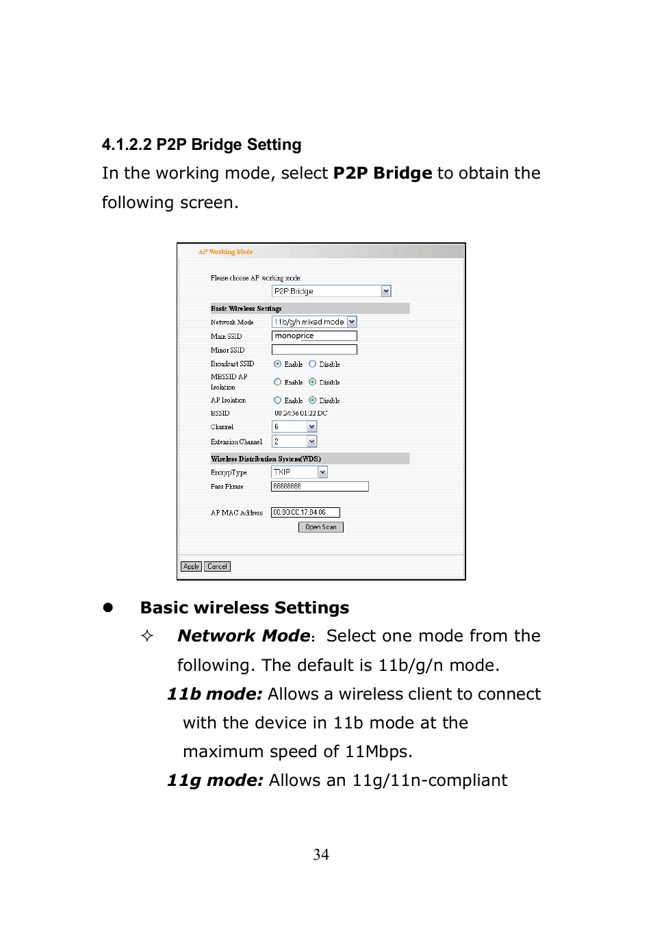 Monoprice 8745 Wireless N PoE Access Point User Manual | Page 38 / 80