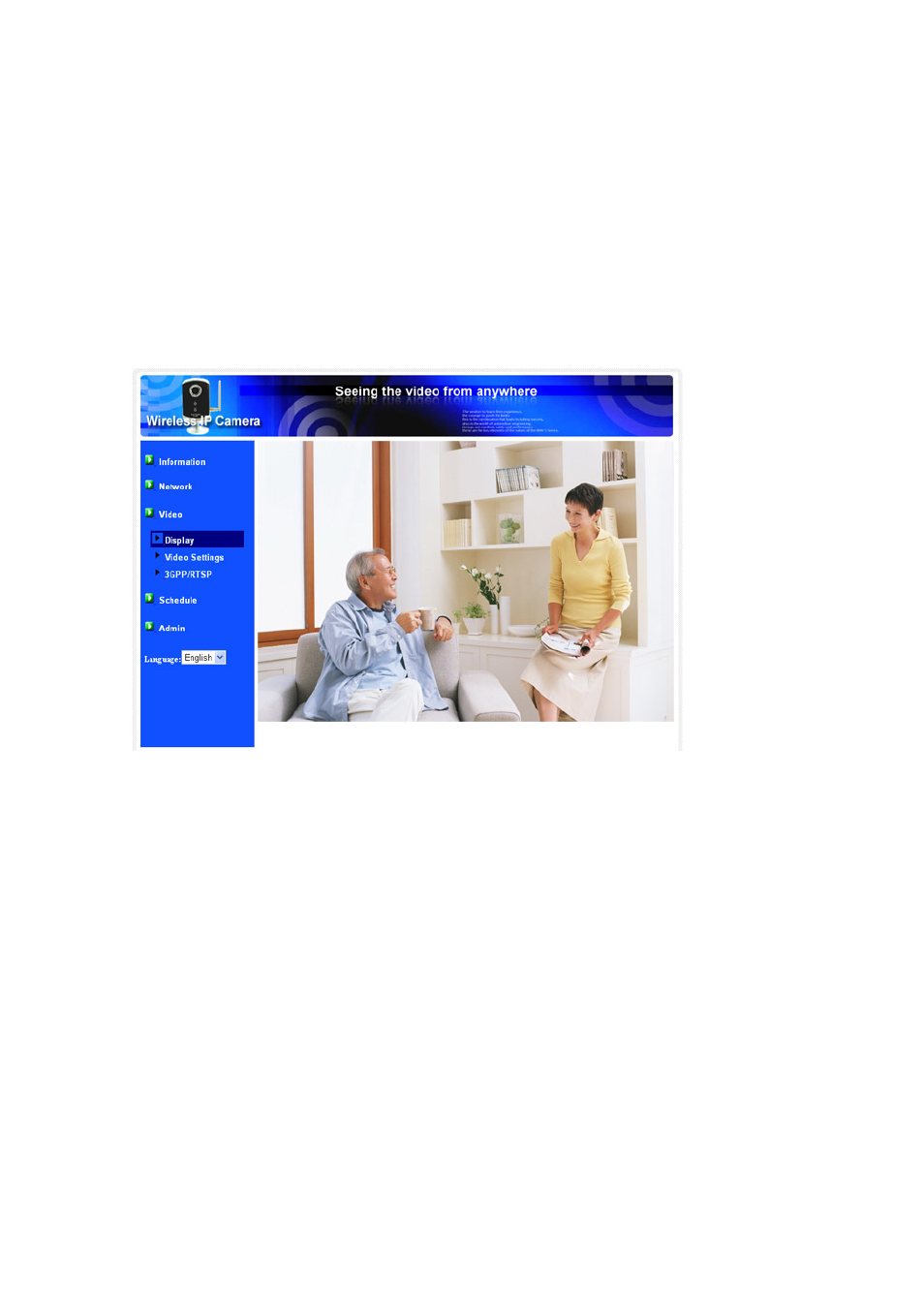 Ideo, Isplay, Video display | Monoprice 9204 IP Camera User Manual | Page 17 / 51