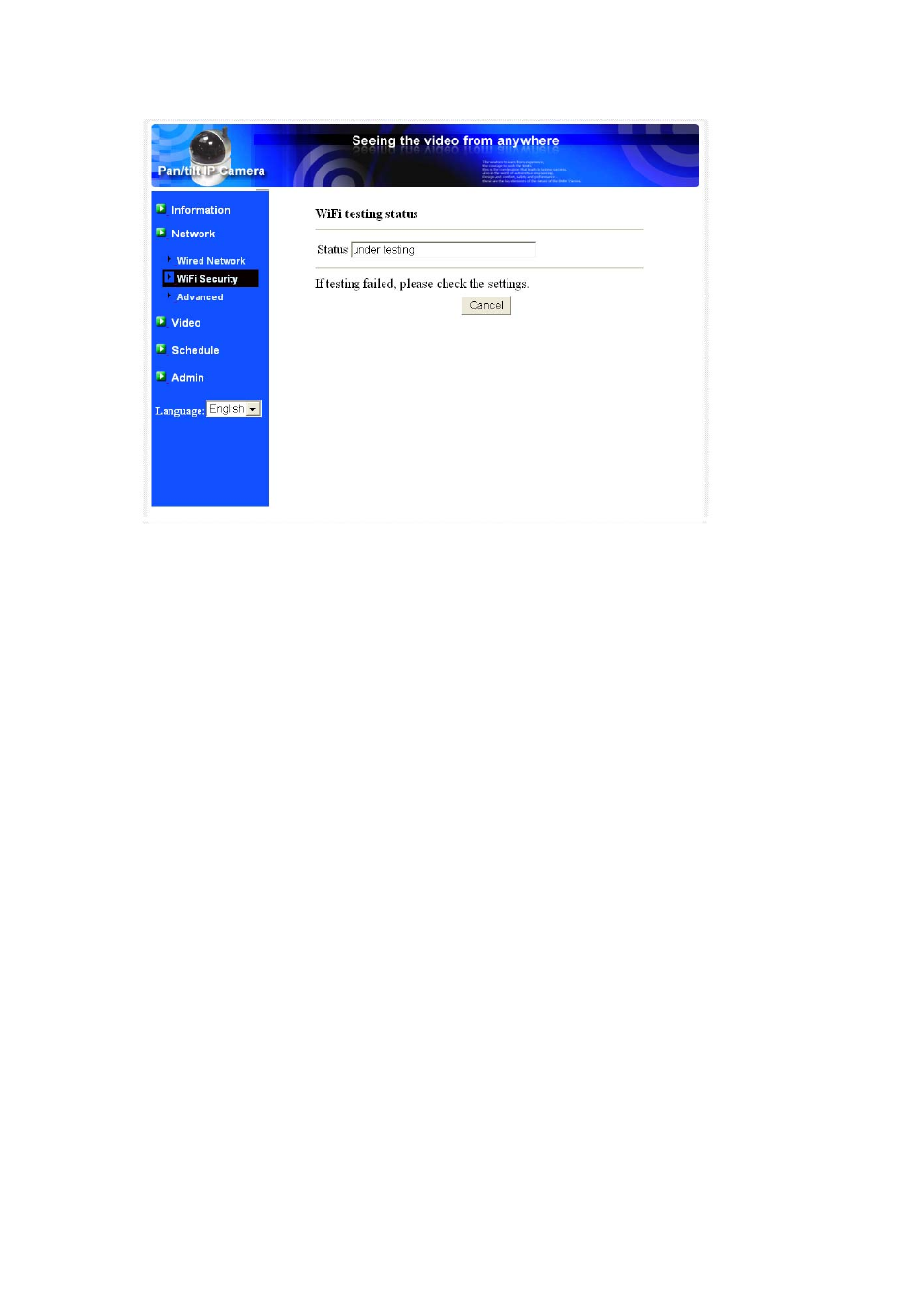 Monoprice 9206 Pan/Tilt/Zoom IP Camera User Manual | Page 23 / 56