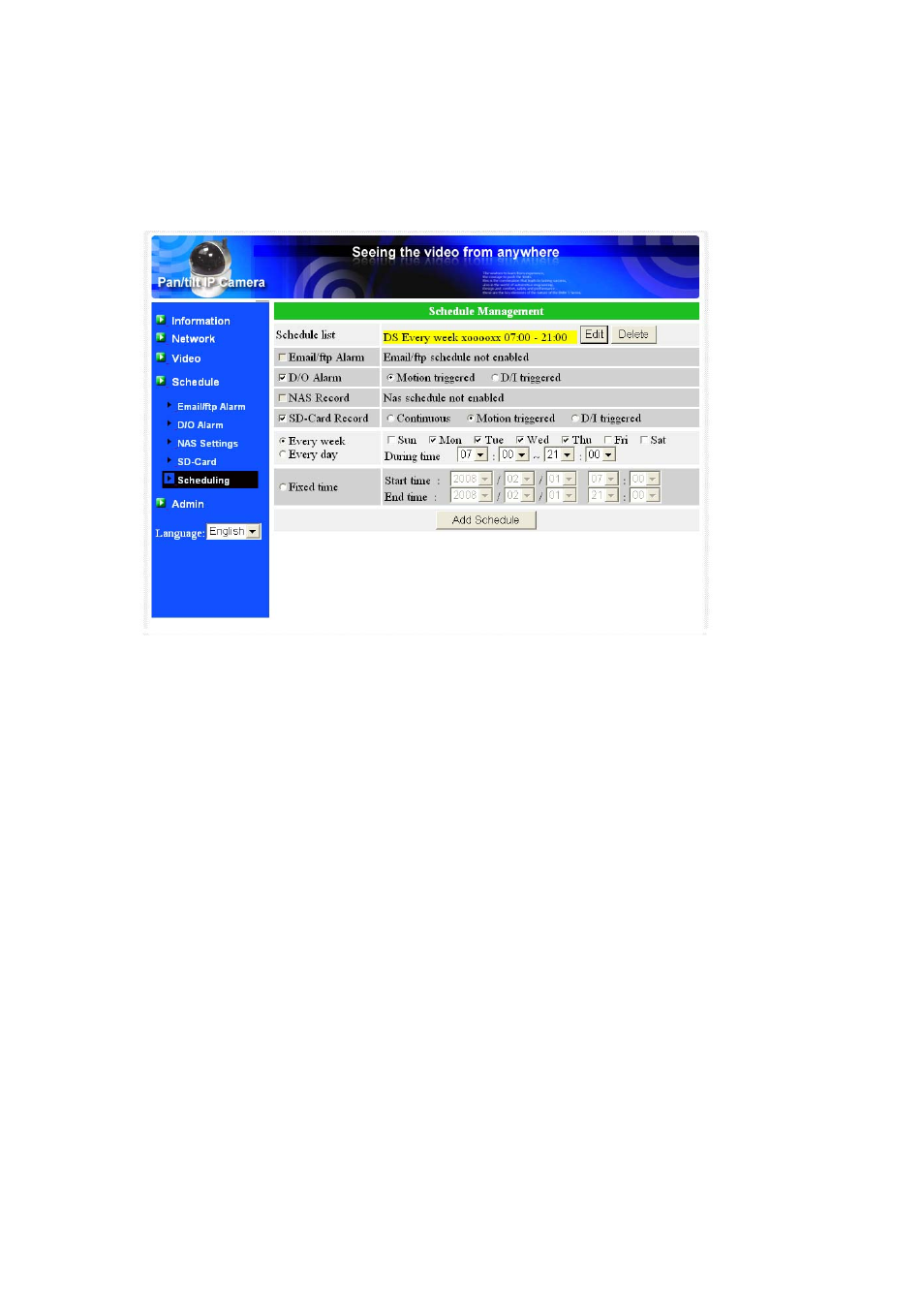 Monoprice 9206 Pan/Tilt/Zoom IP Camera User Manual | Page 36 / 56