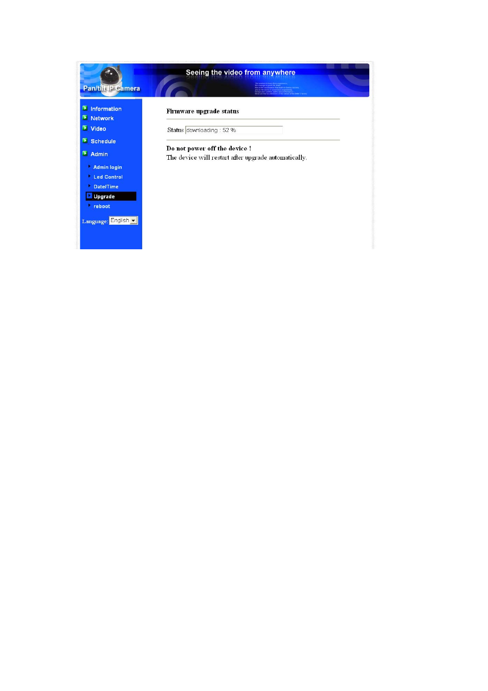 Monoprice 9206 Pan/Tilt/Zoom IP Camera User Manual | Page 41 / 56