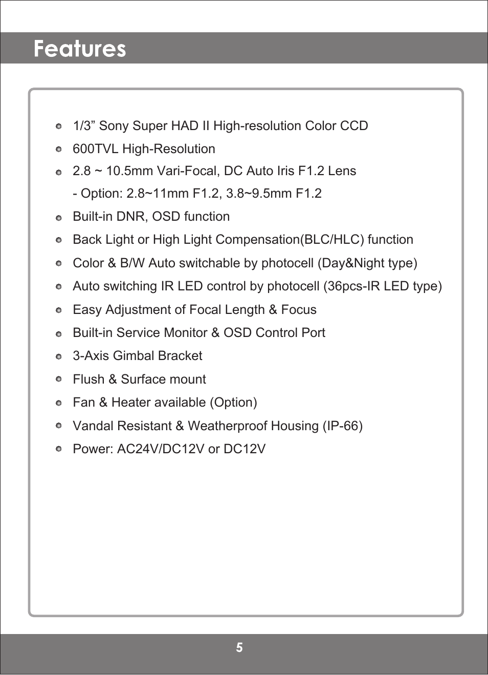 Monoprice 8816 2DNR User Manual | Page 5 / 28