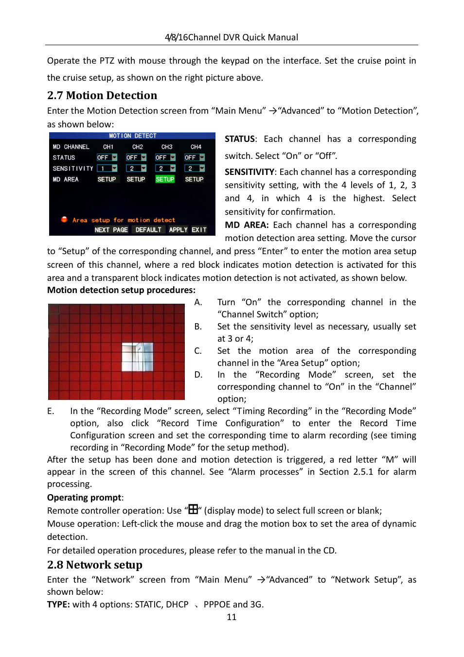 Monoprice 9306 H.264 DVR User Manual | Page 12 / 21