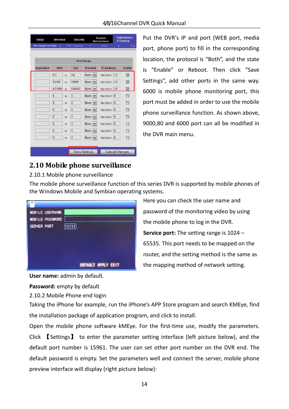 Monoprice 9306 H.264 DVR User Manual | Page 15 / 21